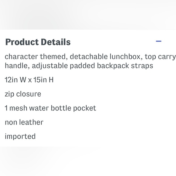 🩷 NEW! Hello Kitty Backpack and Detachable Lunch Bag Set - Picture 9 of 9